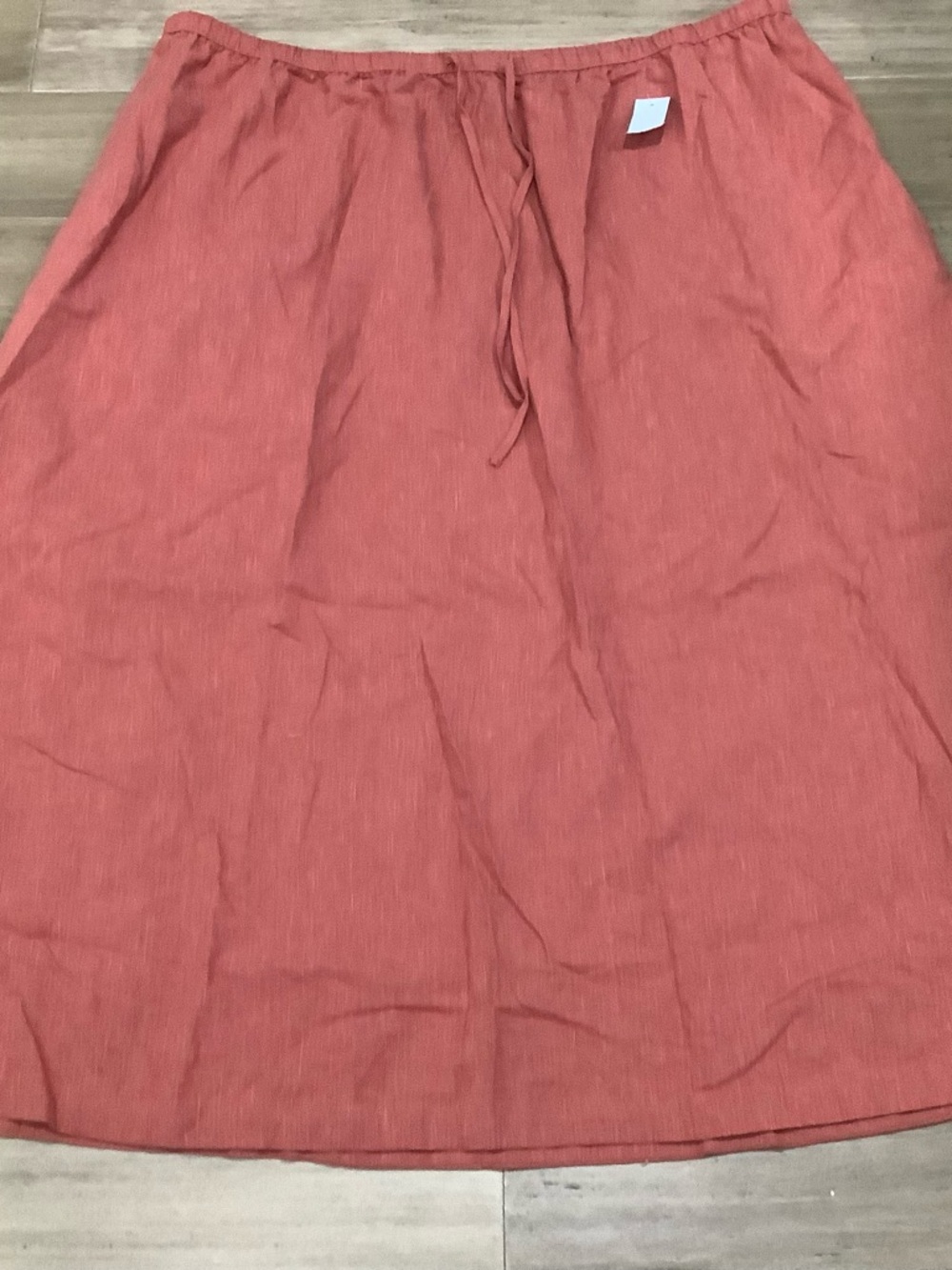 Universal thread Women's Drawstring A-Line Skirt in Coral size 2X NWT